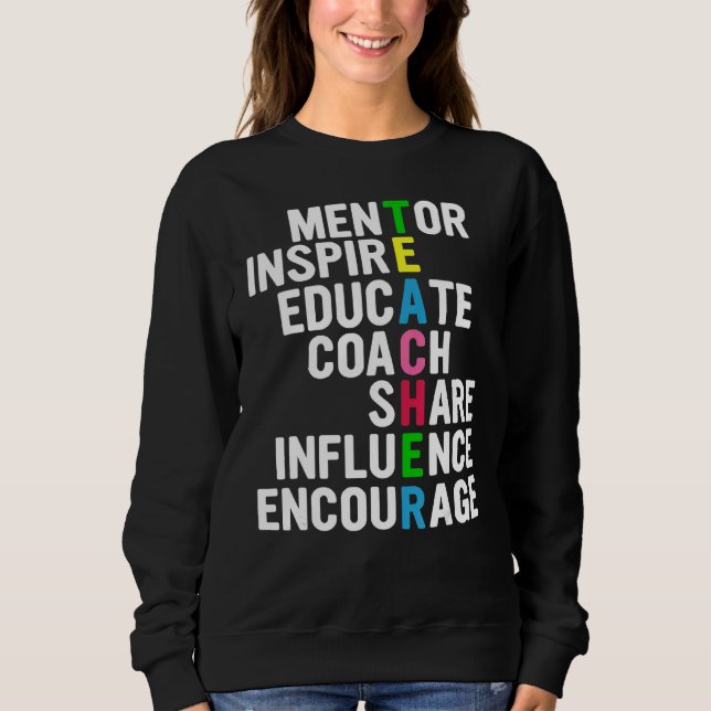 Teacher Appreciation Sweatshirt (Front)