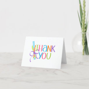 Teacher Appreciation Thank You Card