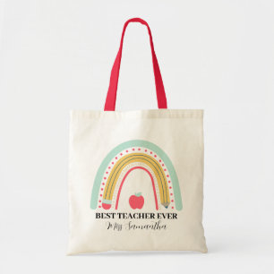 Teacher Appreciation Thank You Personalised Tote Bag
