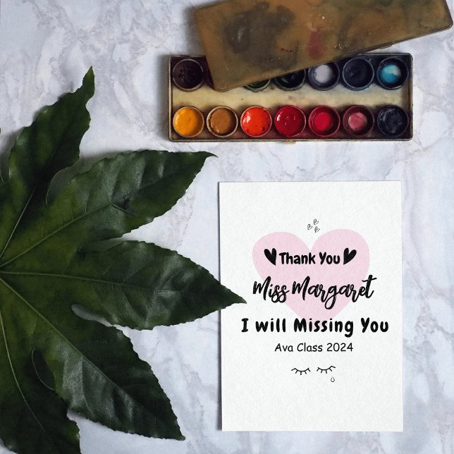 Teacher Appreciation Thank You School Custom (Creator Uploaded)