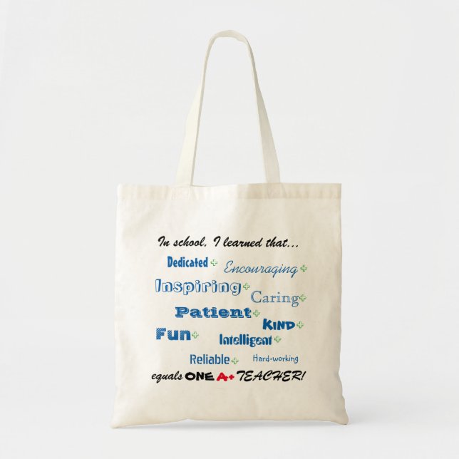 Teacher Appreciation Tote (Front)