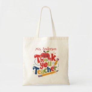 Teacher Appreciation Tote Bags