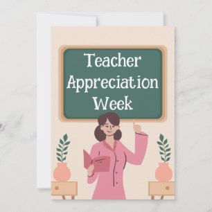 Teacher Appreciation Week Holiday Card