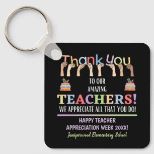Teacher Appreciation Week Key Ring