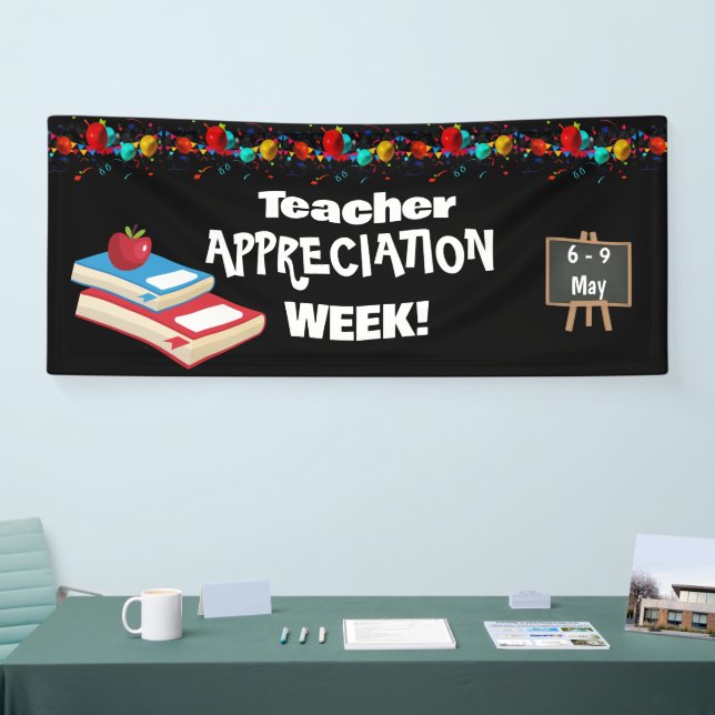 Teacher Appreciation Week Party Decor Banner (Tradeshow)