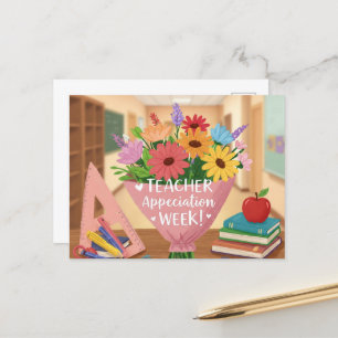 Teacher Appreciation Week Postcard