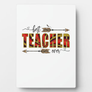 Teacher Art Best Teacher Evers Plaque