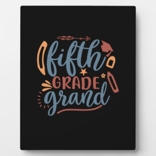 Teacher Art Fifth Grade Grand Plaque