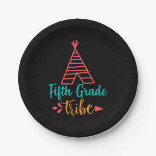Teacher Art Fifth Grade Tribe Paper Plate