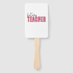 Teacher Art Future Teacher Hand Fan