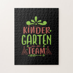 Teacher Art Kindergarten Team Jigsaw Puzzle