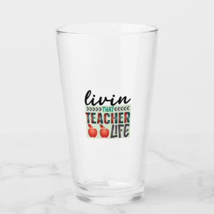 Teacher Art Living That Teacher Life Glass