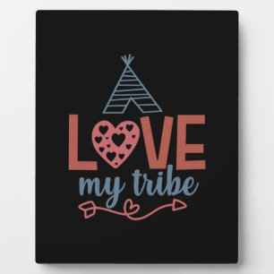 Teacher Art Love My Tribe Plaque