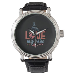 Teacher Art Love My Tribe Watch