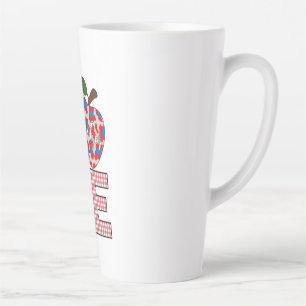 Teacher Art Love Teaching Latte Mug
