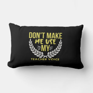 Teacher Art My Teacher Life Lumbar Cushion