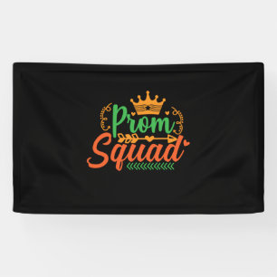 Teacher Art Prom Squad Banner