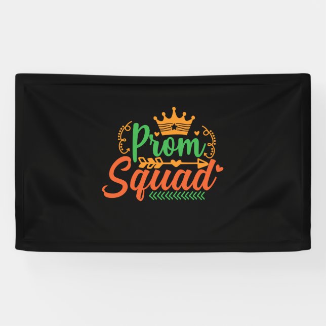 Teacher Art Prom Squad Banner (Horizontal)