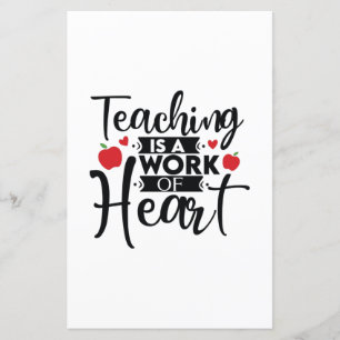 Teacher Art Teaching Is A Work Of Heart