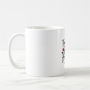 Teacher Art Teaching Is A Work Of Heart Coffee Mug