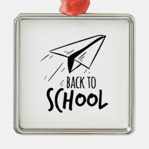 Teacher Back To School Metal Ornament