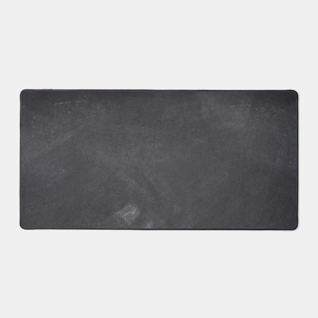 Teacher Blank Chalkboard Design Gift Idea Desk Mat (Front)