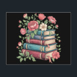 Teacher Book Lover Back to School Wildflowers Flyer<br><div class="desc">Teacher Book Lover Back to School Wildflowers Vintage</div>