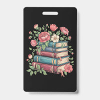 Teacher Book Lover Back to School Wildflowers