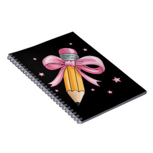 Teacher Bow Pencil Teaching Life Appreciation Gift Notebook