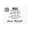 Teacher Business Card - See Reverse -  SRF