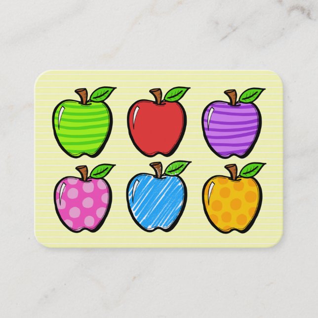 Teacher Business Card - SRF (Front)