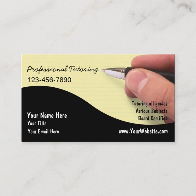 Teacher Business Cards (Front)