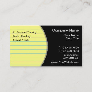 Teacher Business Cards