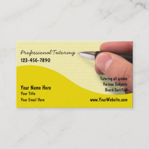 Teacher Business Cards