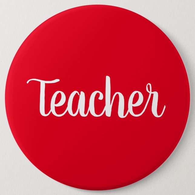 teacher Button (Front)