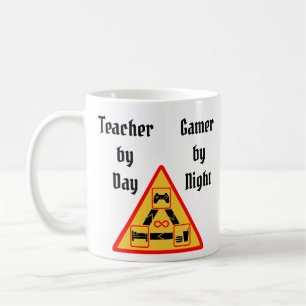Teacher by Day, Gamer by Night Coffee Mug