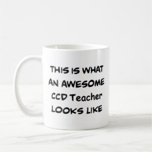 teacher ccd, awesome coffee mug