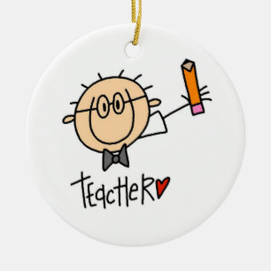 Teacher Ceramic Ornament