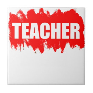 Teacher Ceramic Tile