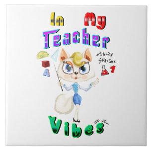 Teacher Ceramic Tile
