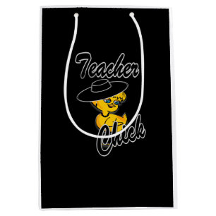 Teacher Chick #4 Medium Gift Bag