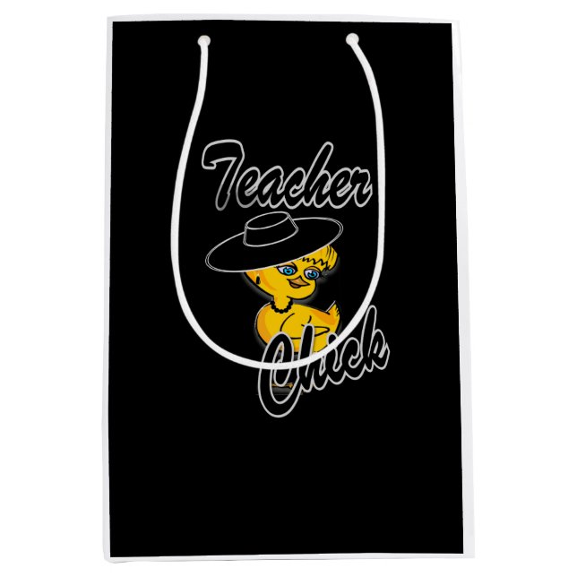 Teacher Chick #4 Medium Gift Bag (Front)