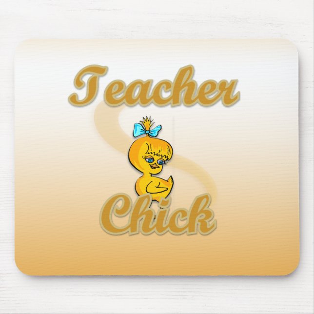 Teacher Chick Mouse Pad (Front)
