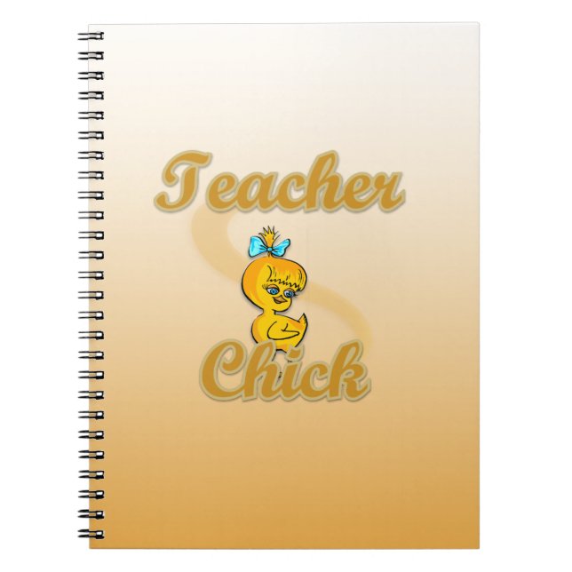 Teacher Chick Notebook (Front)