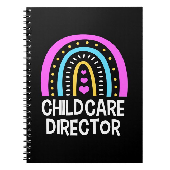 Teacher Childcare Director Notebook (Front)