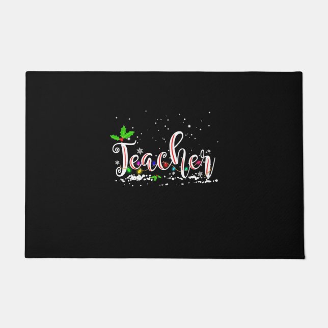 Teacher Christmas Doormat (Front)