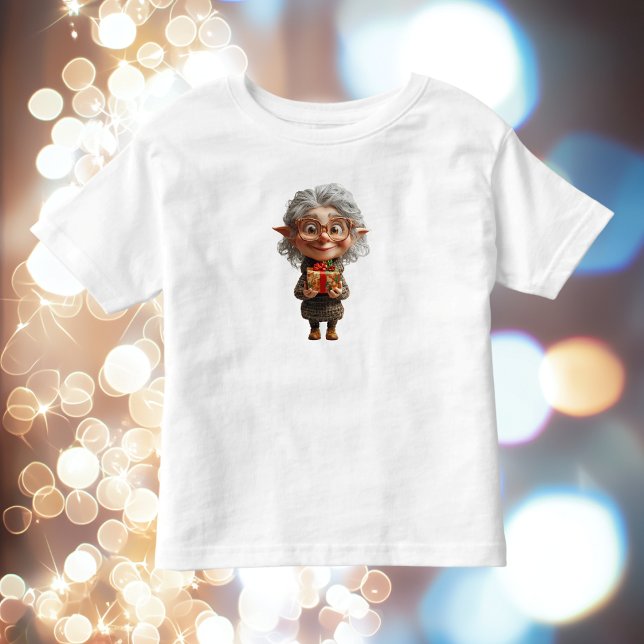 Teacher Christmas Elf Toddler's Tee (Creator Uploaded)
