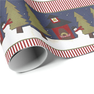 Teacher Christmas Holiday Gift Wrapping Paper