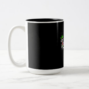 Teacher Christmas Two-Tone Coffee Mug