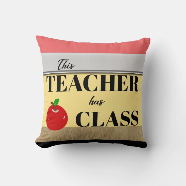teacher class cushion (Front)